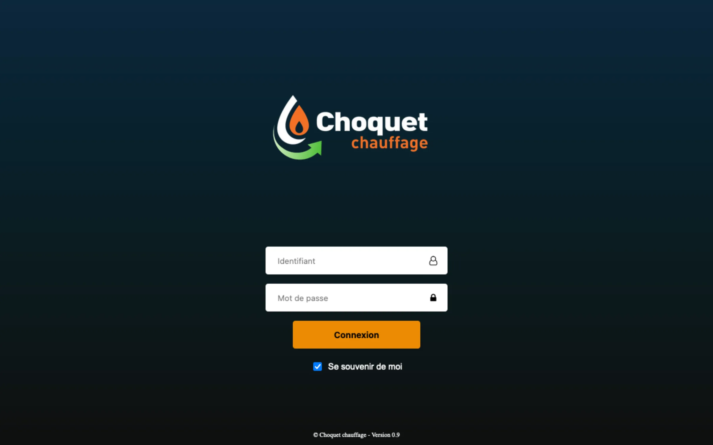 App Choquet chauffage